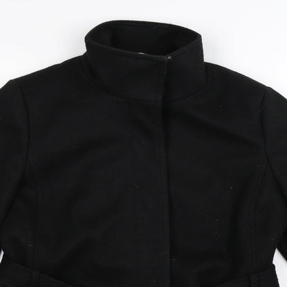 Preloved Warehouse Womens Black   Jacket  Size 14 - Detail