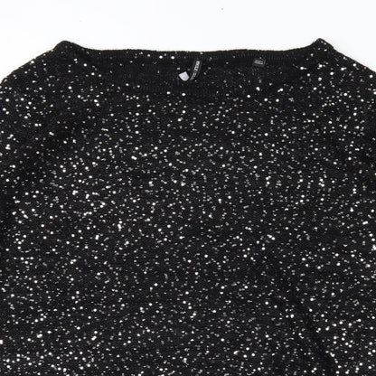 Preloved Capsule Womens Black   Pullover Jumper Size 20 - Detail