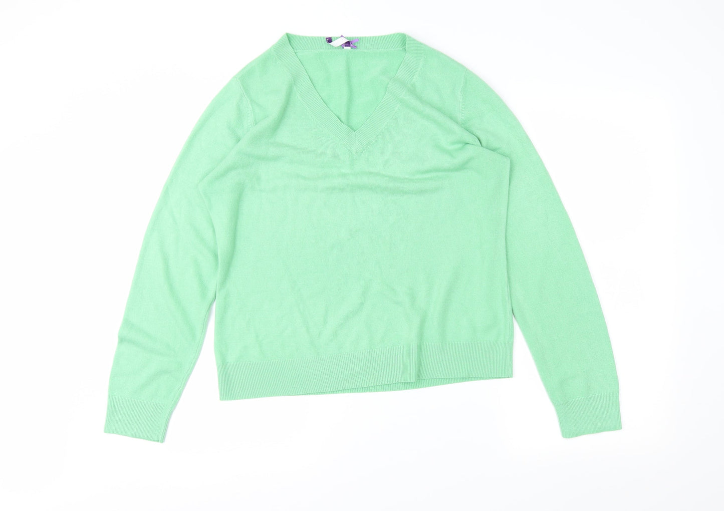 BHS Womens Green   Tunic Jumper Size 16