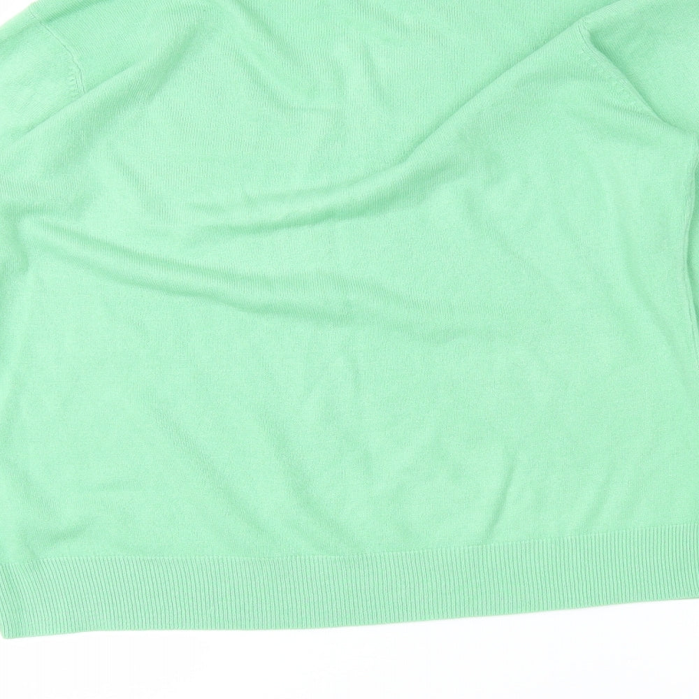 BHS Womens Green   Tunic Jumper Size 16
