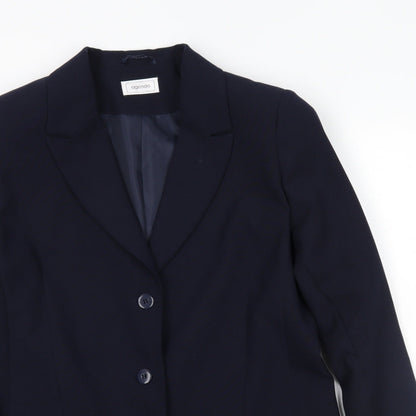 Preloved Agenda Womens Blue   Jacket Blazer Size 12 - Detail