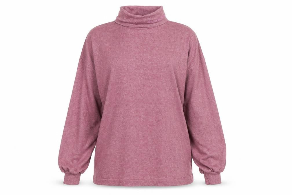 Global Womens Purple   Pullover Sweatshirt Size 12