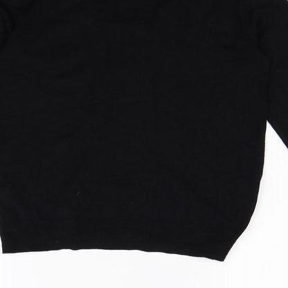 Preloved M&Co Womens Black   Pullover Sweatshirt Size 12 - Label