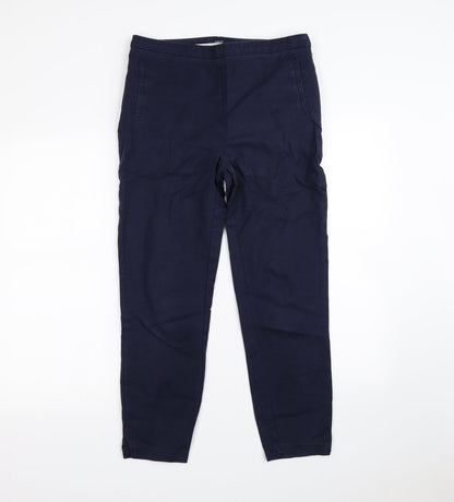 Next  Womens Blue   Trousers  Size 10 L25 in