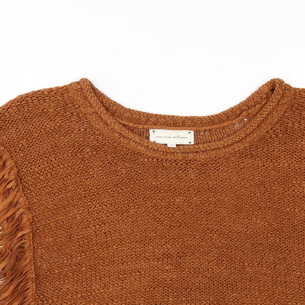 New Look Womens Brown   Basic Tank Size 10
