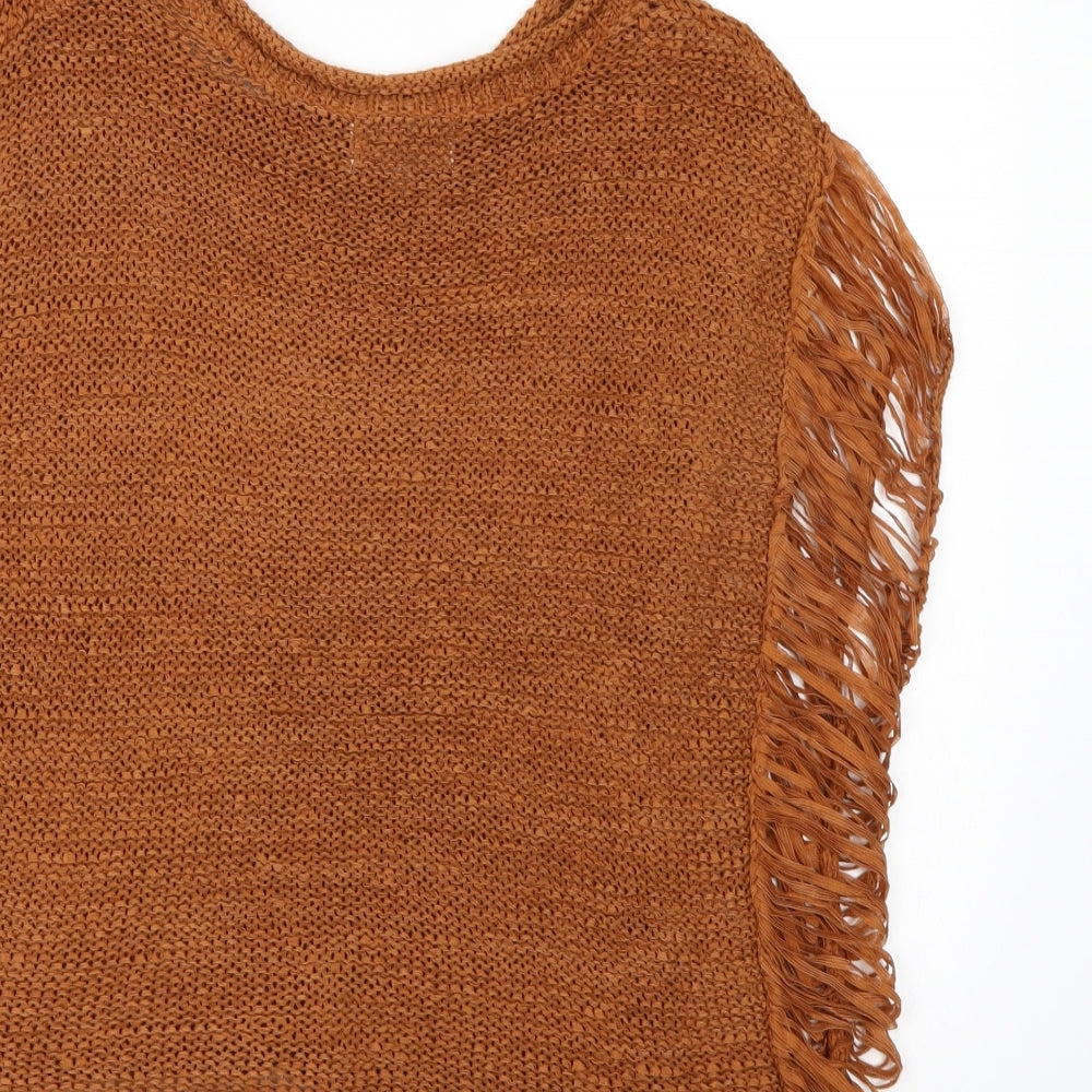 New Look Womens Brown   Basic Tank Size 10
