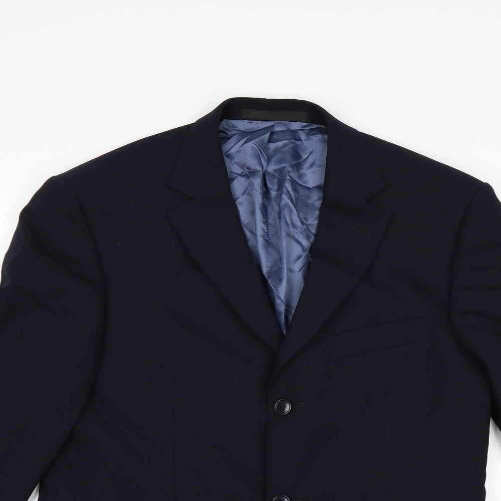 Marks and Spencer Mens Blue   Jacket Suit Jacket