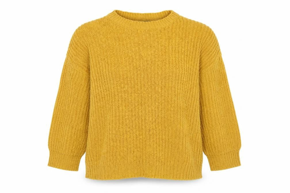 New Look Womens Yellow   Pullover Jumper Size M