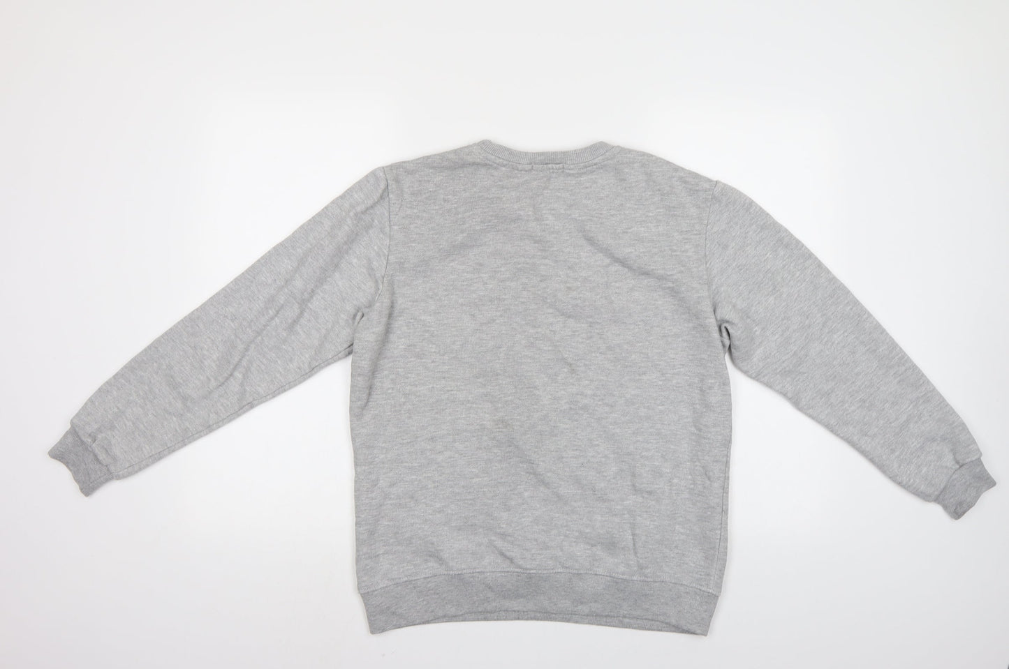 Boohoo men Mens Grey   Pullover Sweatshirt Size S