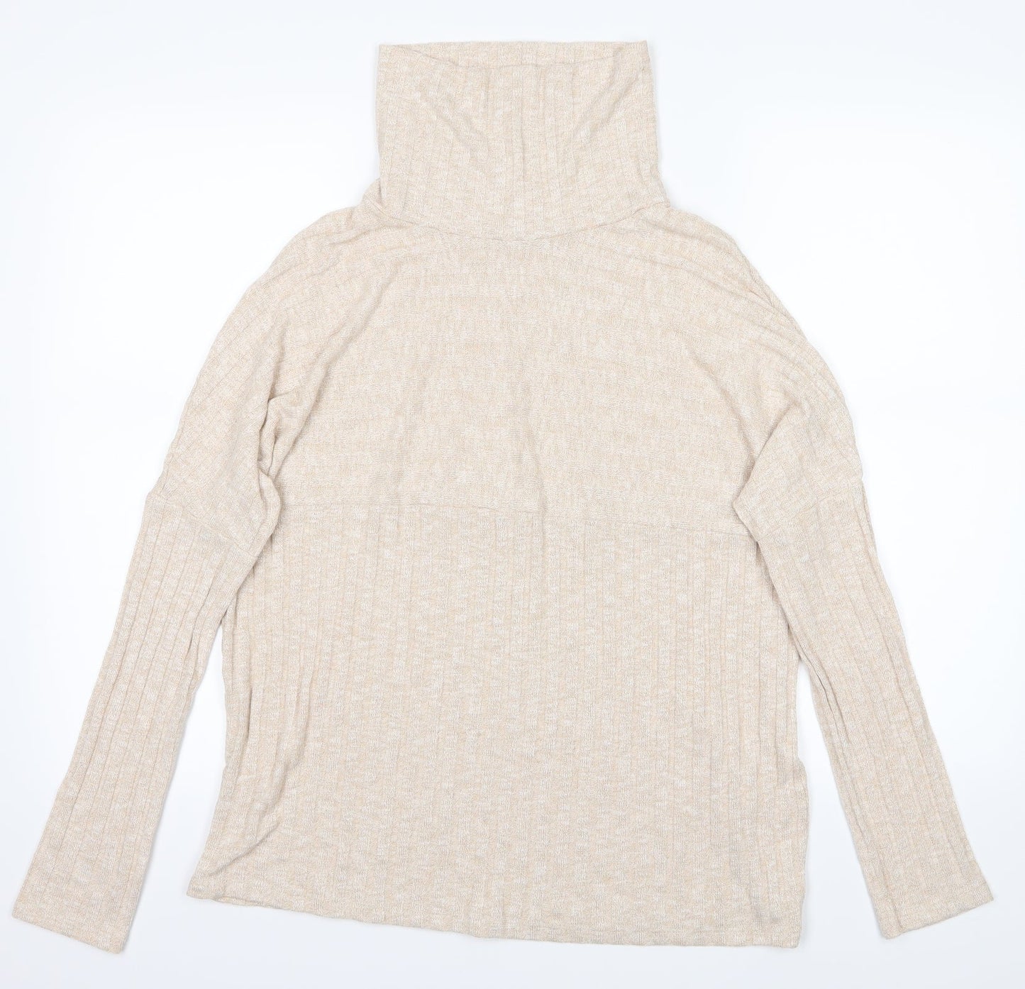 Tu Woman Womens Beige   Pullover Jumper Size 12