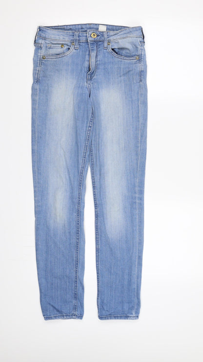 Preloved &DENIM Mens Blue  Denim Straight Jeans  L30 in - Front