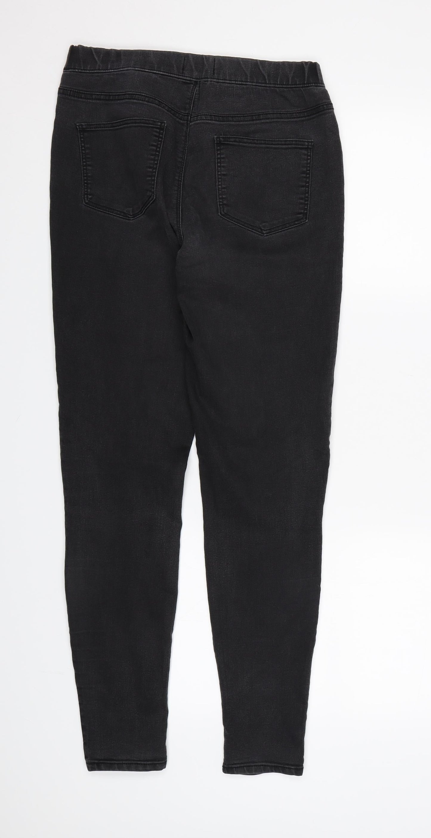 Papaya Womens Black  Denim Jegging Jeans Size 8 L28 in