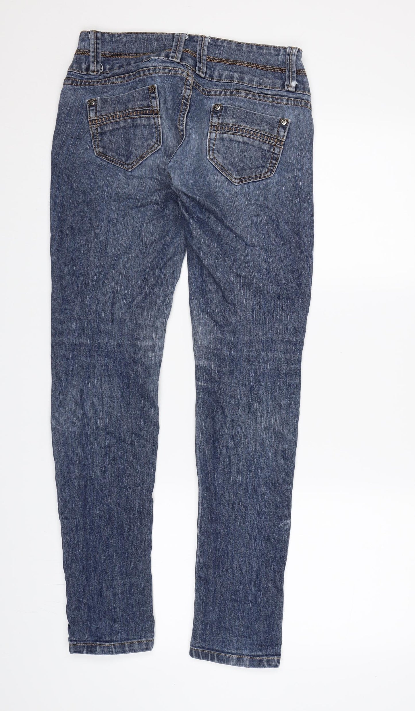 JUST F Womens Blue  Denim Skinny Jeans  L30 in