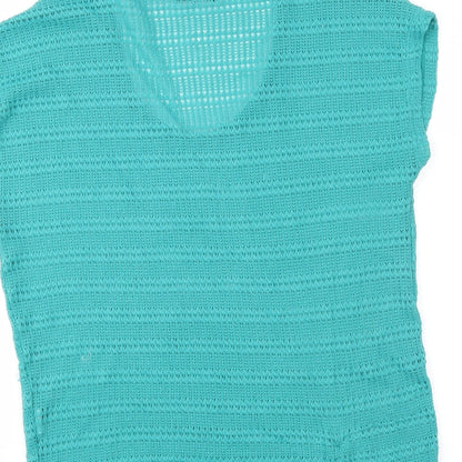 Atmosphere Womens Green  Knit Pullover Jumper Size 8