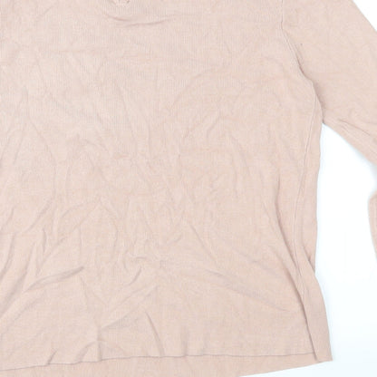 Preloved Warehouse Womens Pink  Knit Pullover Jumper Size 12 - Label