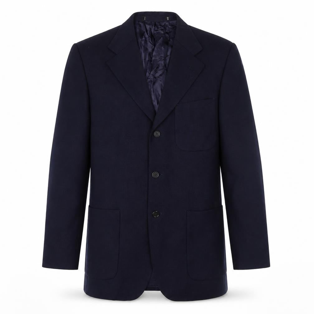 Preworn Mens Blue   Jacket Suit Jacket Size 40