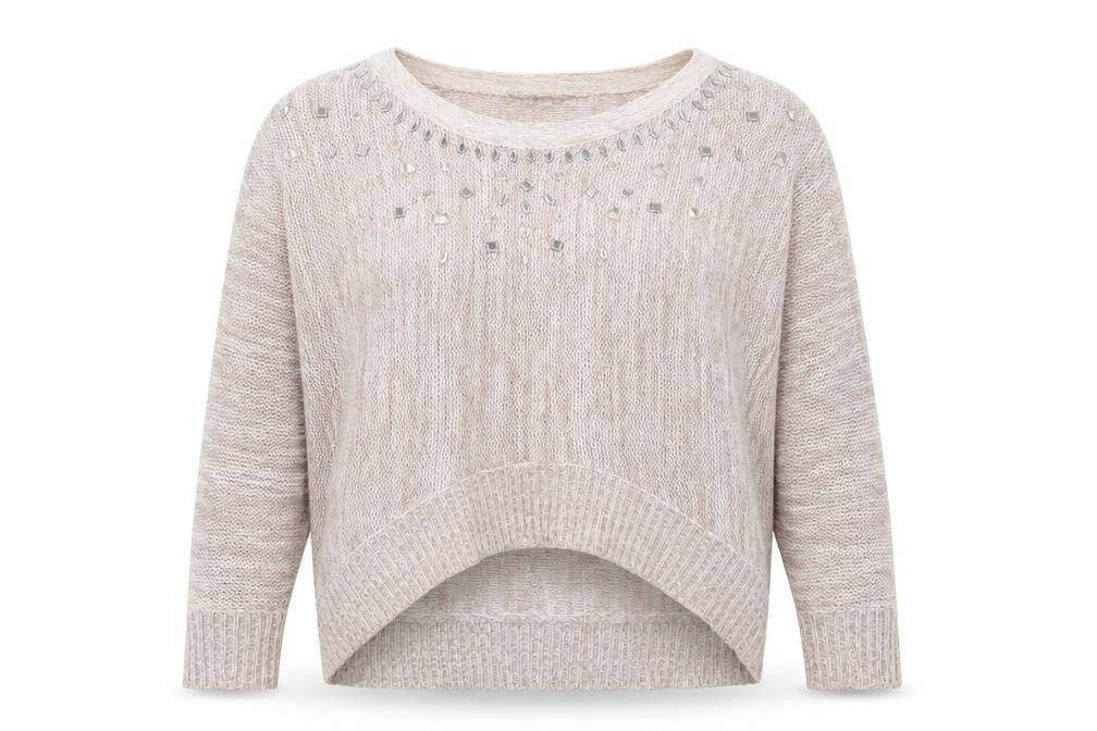 Peacocks Womens Brown  Knit Pullover Jumper Size M