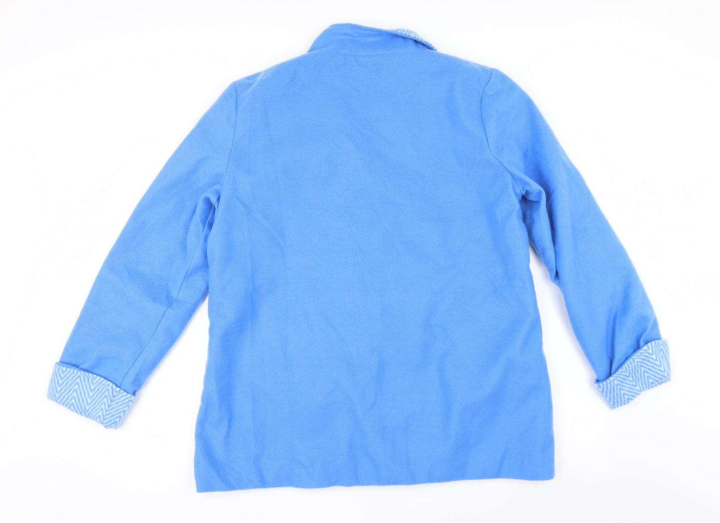 Anne De Lancay Womens Blue   Jacket  Size M
