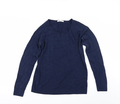 Preloved TU Womens Blue   Pullover Jumper Size 10 - Front