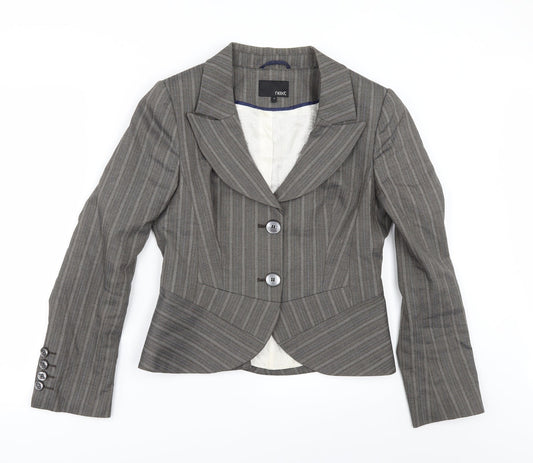 NEXT Womens Beige Striped  Jacket  Size 12