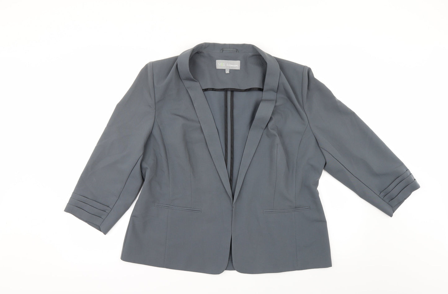 Marks and Spencer Womens Grey   Jacket  Size 16