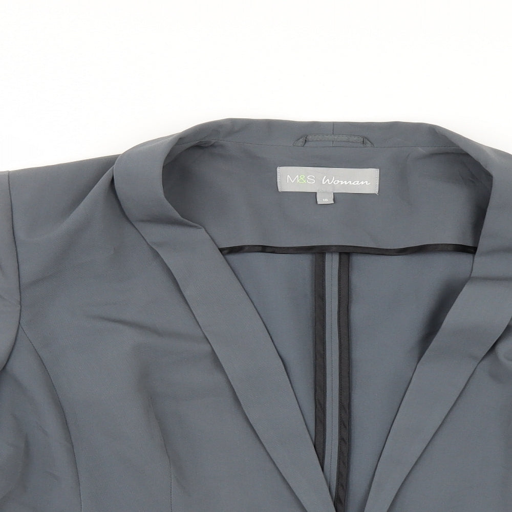 Marks and Spencer Womens Grey   Jacket  Size 16