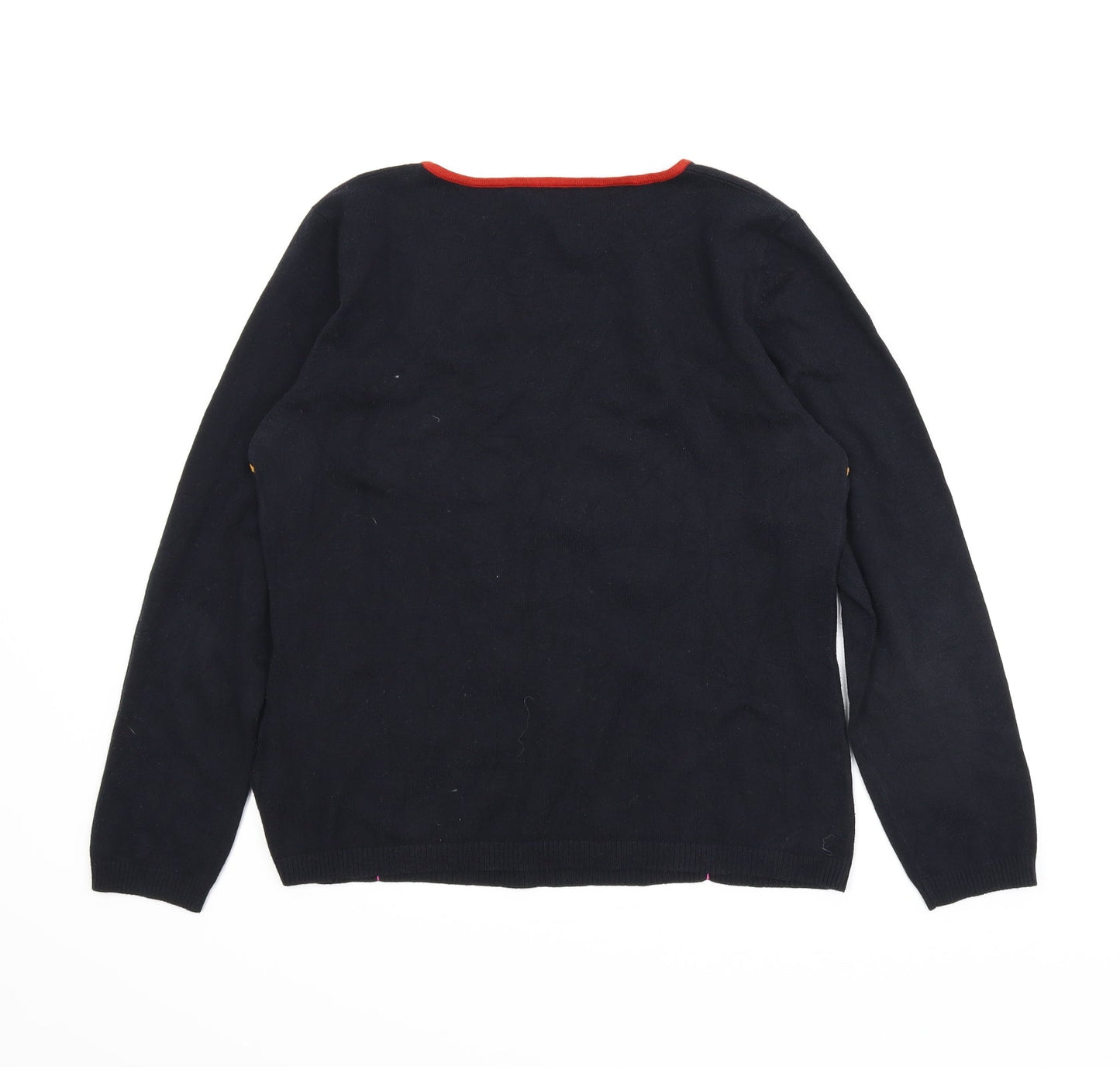 Preworn Womens Black   Pullover Jumper Size 10