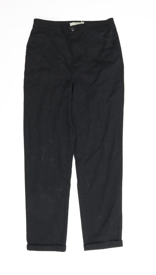 ASOS Womens Black   Carrot Trousers Size 8 L26 in