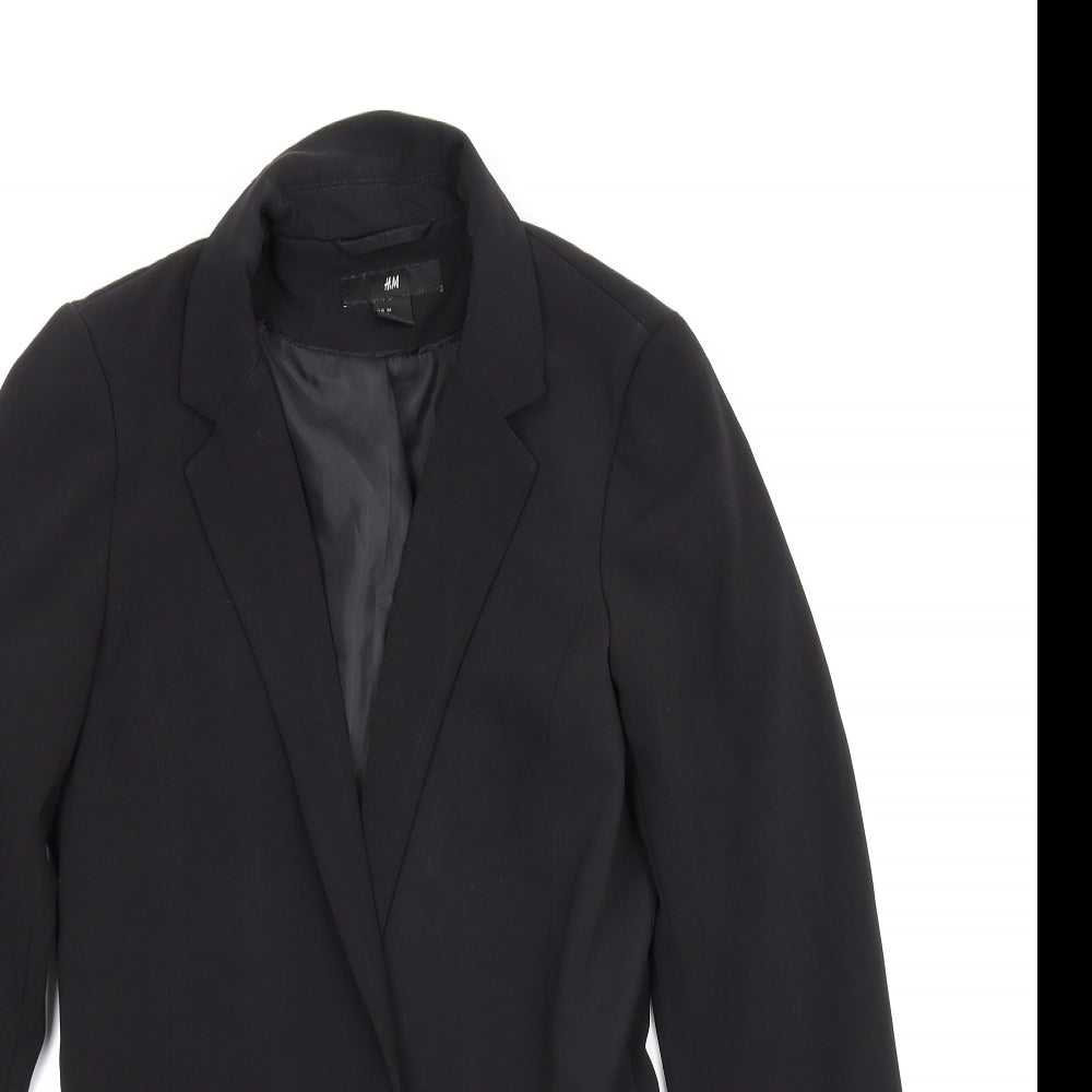 H&M Womens Black   Jacket  Size 8