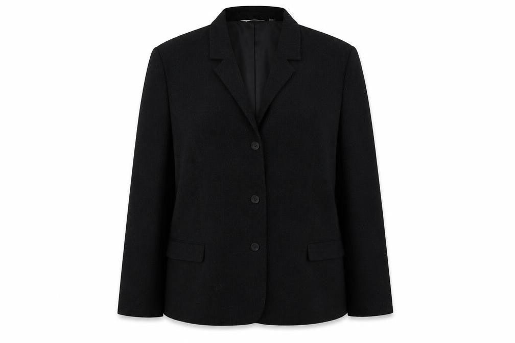 NEXT Womens Black Pinstripe  Jacket Blazer Size 18
