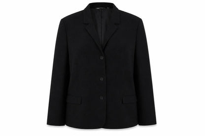 Next Womens Black Pinstripe  Jacket Blazer Size 18