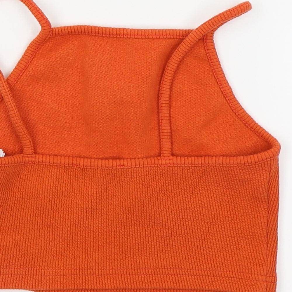 New Look Womens Orange   Camisole Tank Size 10