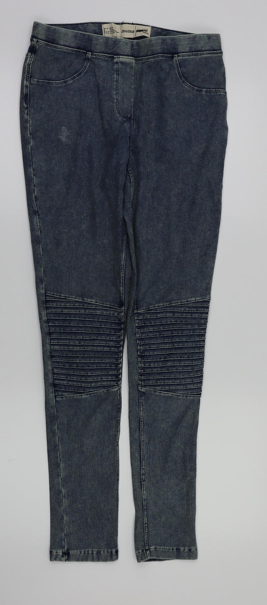 Pepperts Girls Blue   Jegging Trousers Size 12-13 Years