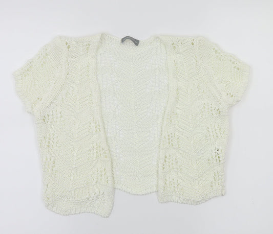 per una  Womens Ivory   Cardigan Jumper Size 10