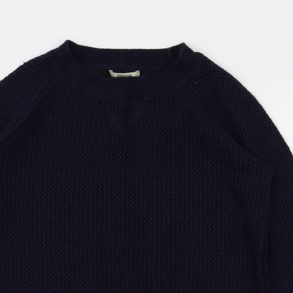 Papaya Womens Blue   Pullover Jumper Size 8