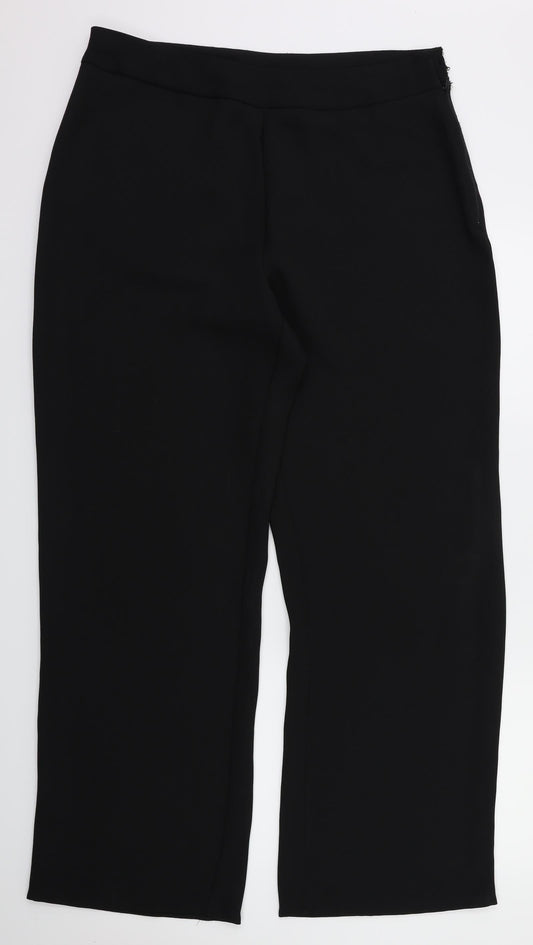 Amarant  Womens Black   Trousers  Size 16 L32 in