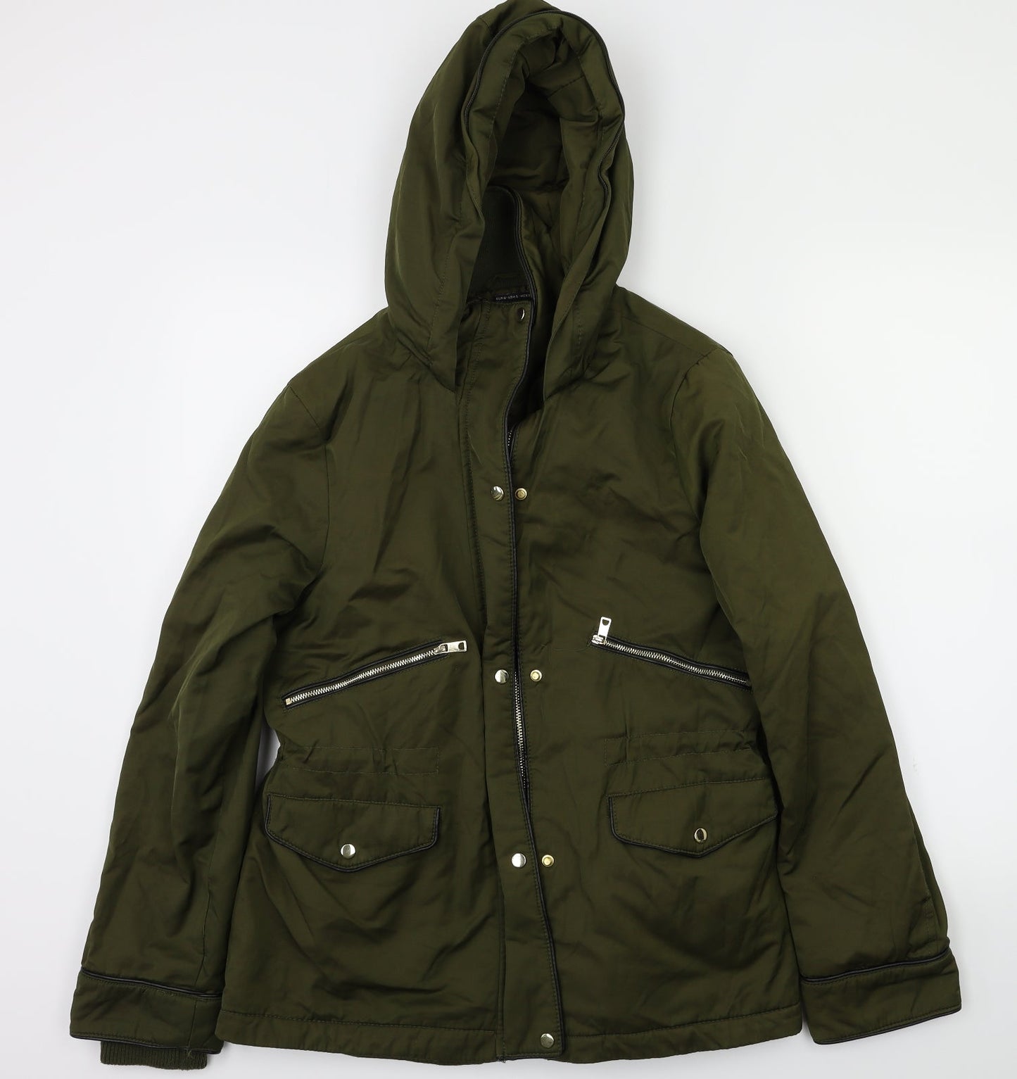 trf outer war  Womens Green   Jacket Coat Size S