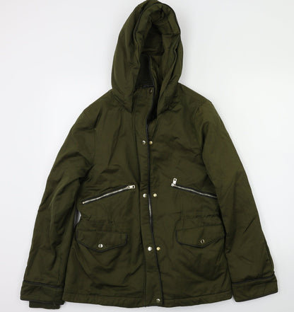 trf outer war  Womens Green   Jacket Coat Size S