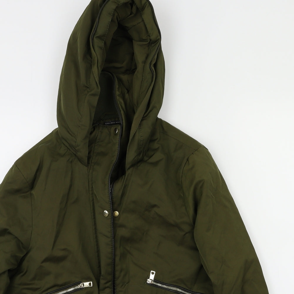 trf outer war  Womens Green   Jacket Coat Size S