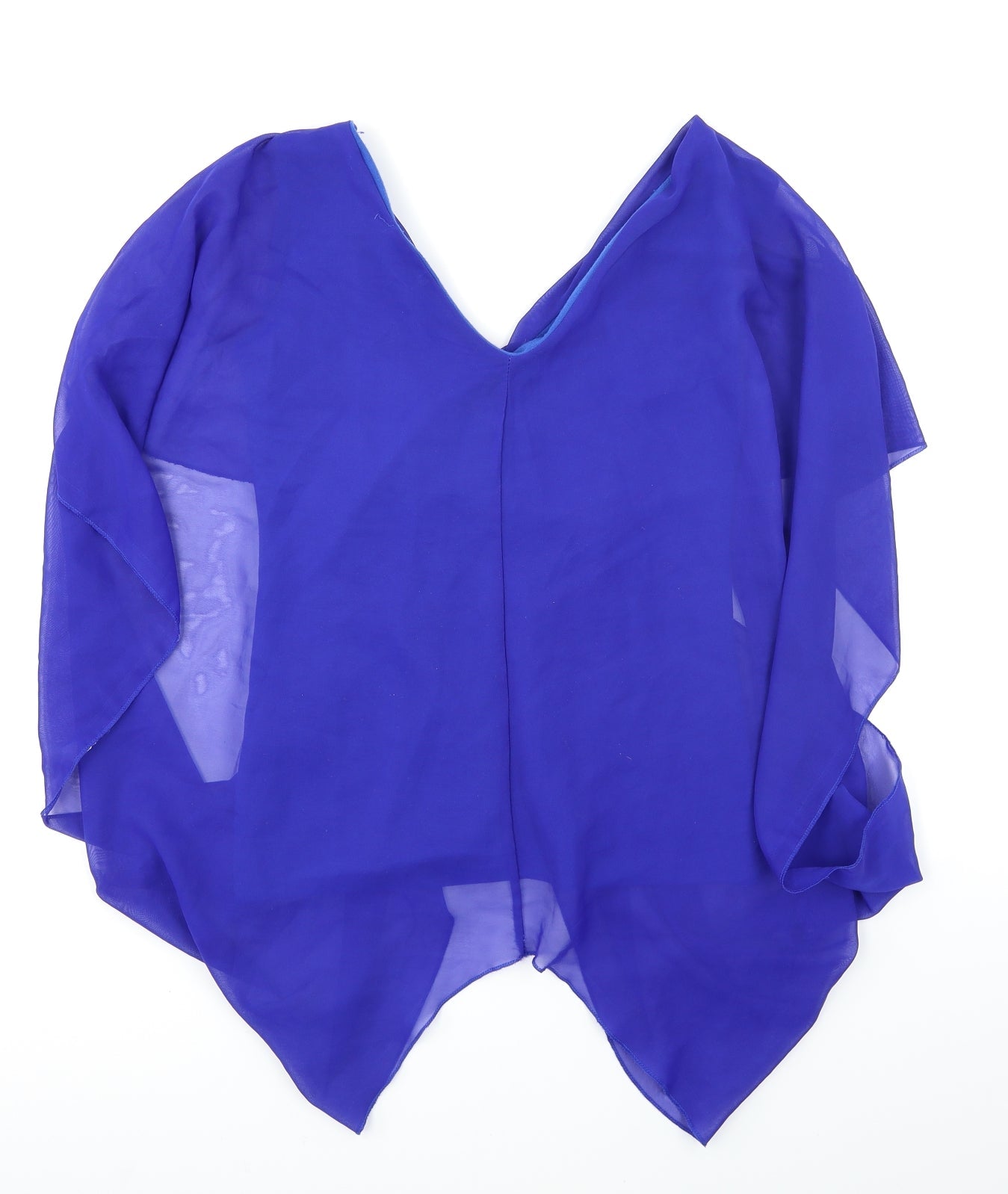 Preworn Womens Blue   Basic Blouse Size S