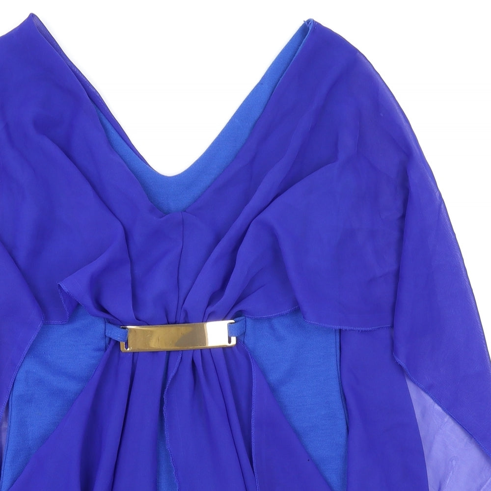 Preworn Womens Blue   Basic Blouse Size S
