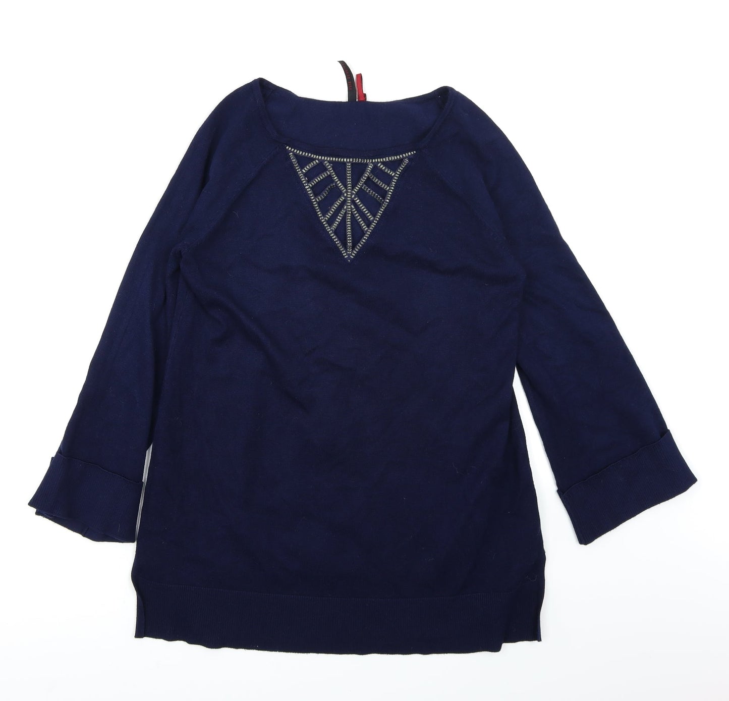 Love Scarlett Womens Blue   Basic T-Shirt Size S