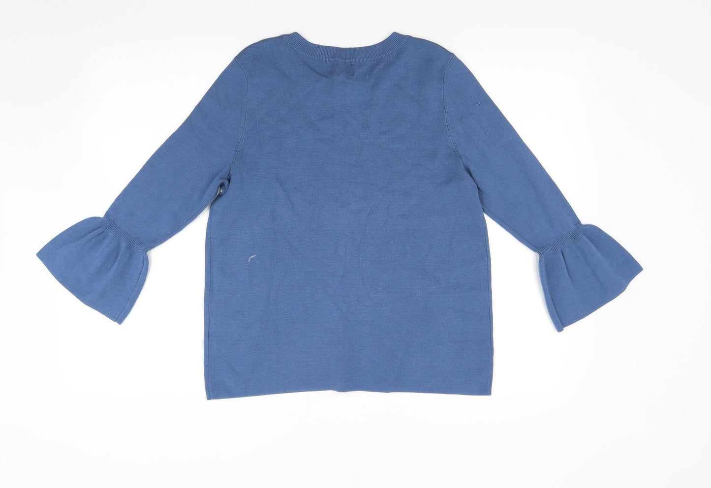 H&M Womens Blue  Knit Pullover Jumper Size M