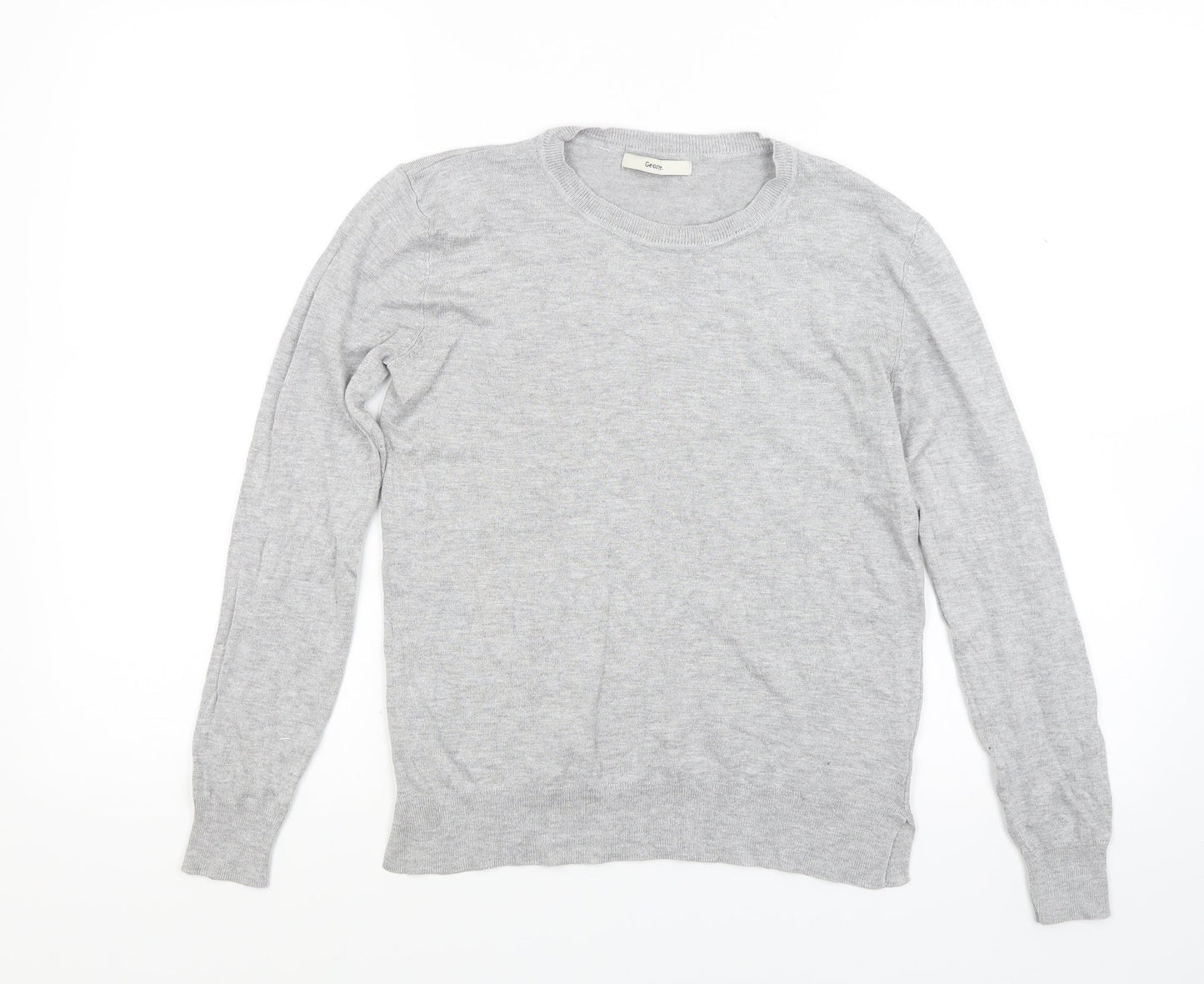 George Womens Grey  Knit Pullover Jumper Size 8