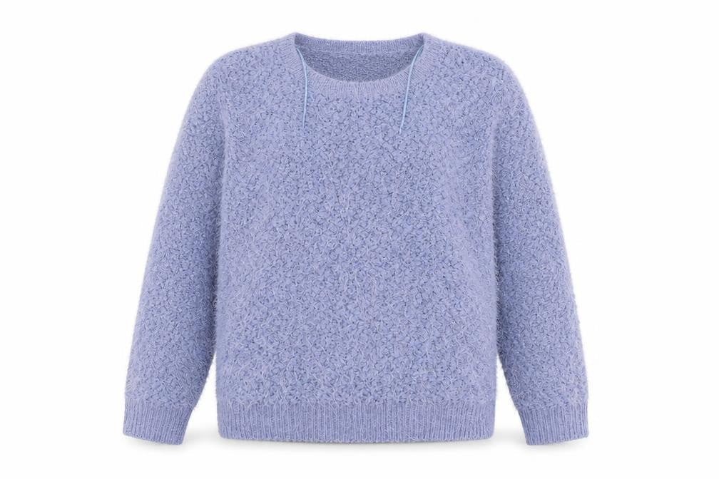 Original Womens Blue  Knit Pullover Jumper Size M
