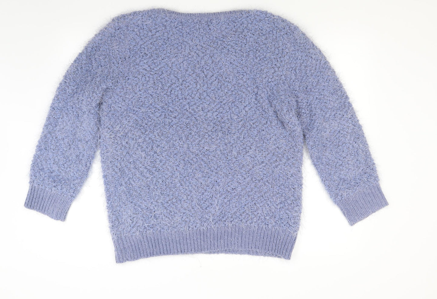 Original Womens Blue  Knit Pullover Jumper Size M