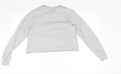 H&M Womens Grey   Pullover Sweatshirt Size 6  - Dog Pug