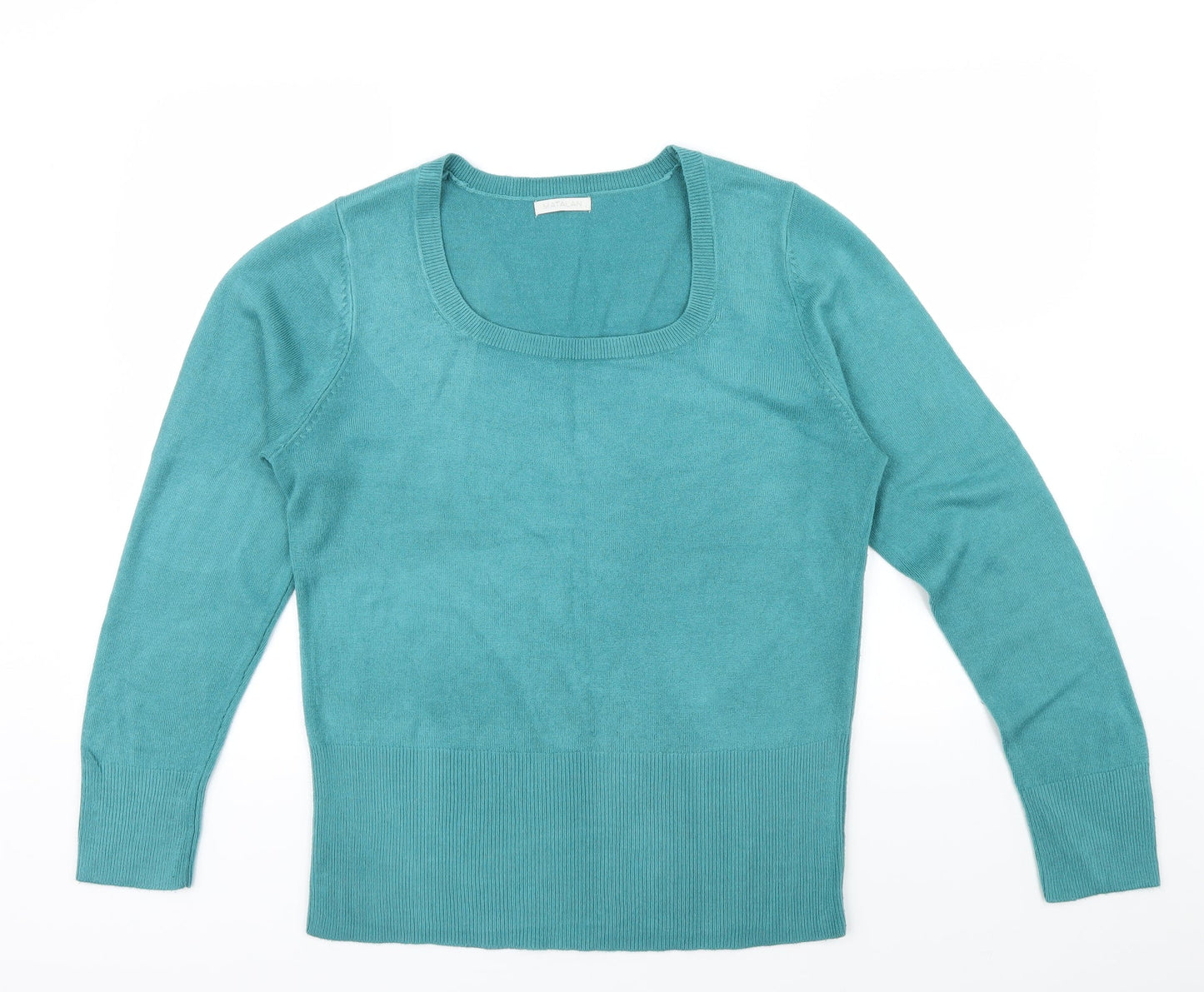 Matalan Womens Green   Pullover Jumper Size 16