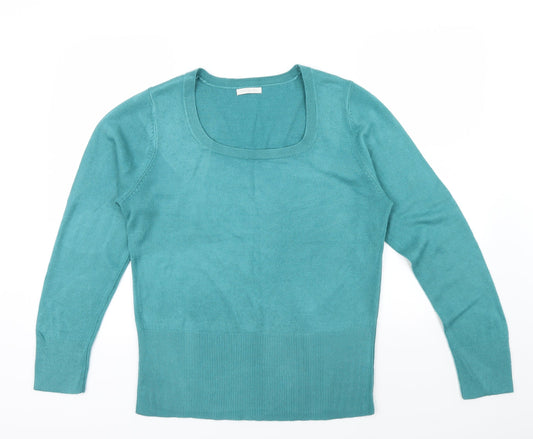Matalan Womens Green   Pullover Jumper Size 16