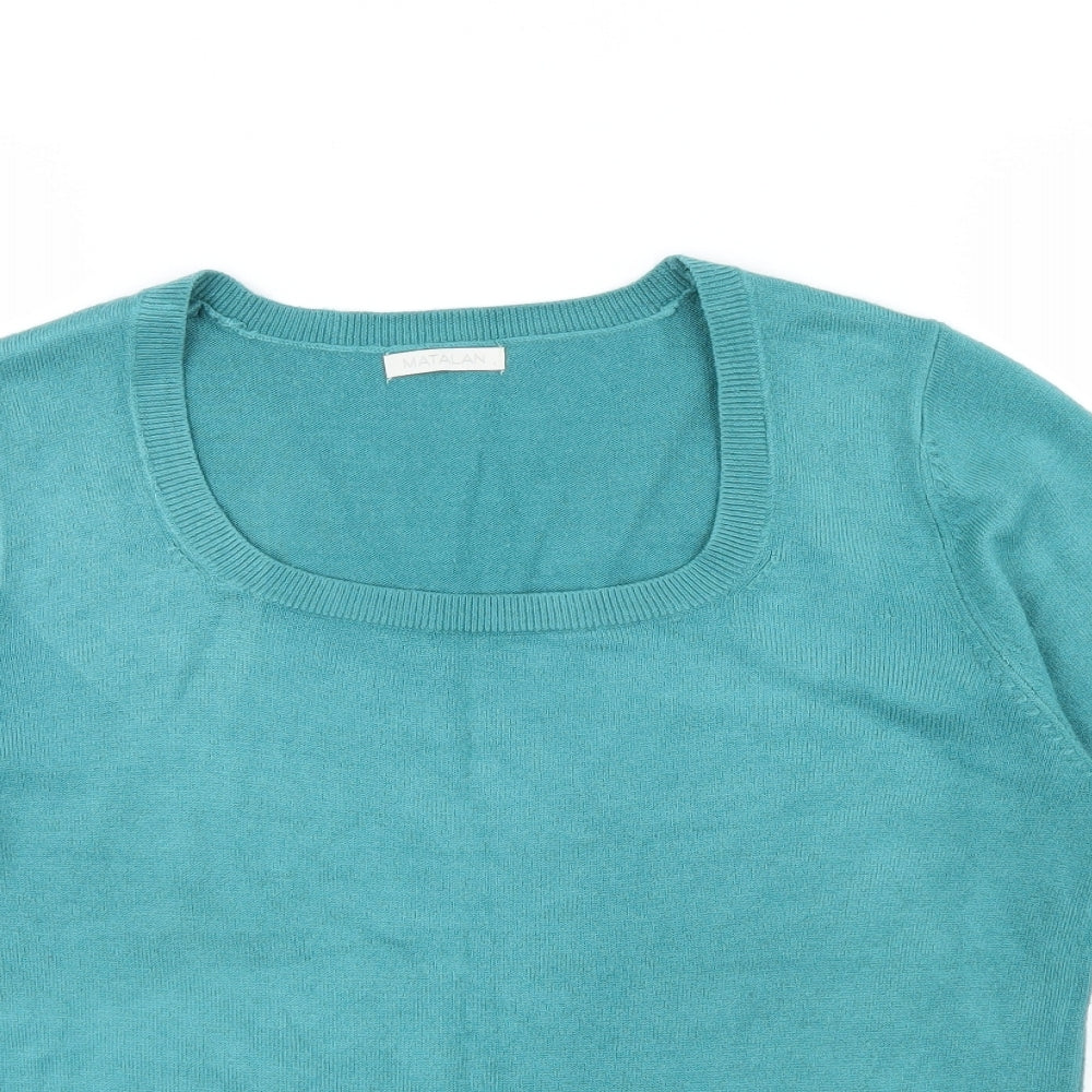 Matalan Womens Green   Pullover Jumper Size 16
